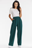 green - Women trousers model 200572 awama