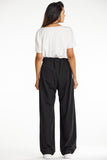 black - Women trousers model 200573 awama