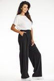 black - Women trousers model 200573 awama