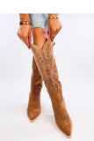 brown - Thigh-Hight Boots model 200713 Inello