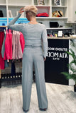 grey - Women trousers model 200795 Cabba