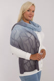 blue - Shawl model 200851 AT