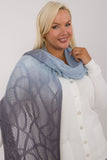 blue - Shawl model 200851 AT