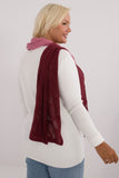 red - Shawl model 200854 AT