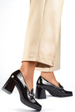 black - Block heel pumps model 200871 PRIMO