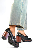 black - Block heel pumps model 200872 PRIMO