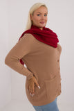 red - Shawl model 200968 AT