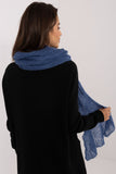 blue - Shawl model 200976 AT