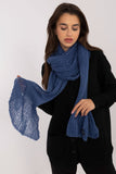 blue - Shawl model 200976 AT