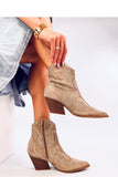 beige - Heel boots model 200997 Inello