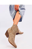 beige - Heel boots model 200997 Inello