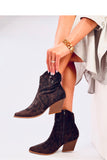 brown - Heel boots model 200998 Inello