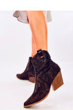 brown - Heel boots model 200998 Inello