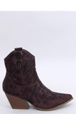 brown - Heel boots model 200998 Inello