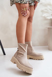 beige - Boots model 201000 Step in style