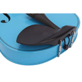 4/4 Acoustic Violin   Case   Bow   Rosin Sky Blue