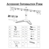 13-27 Inch Double Pendulum Large Base TV Stand TSDS-01 Bearing 8Kg/Vese100*100/90° tilt/360° rotation/height adjustment 100-400mm