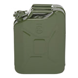 20L 0.6mm Fuel Oil Petrol Diesel Storage Can with British Style Pour Tube Army Green