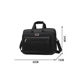 17 inch Laptop Bag Waterproof Notebook Shoulder Bag Business Briefcase S