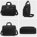 17 inch Laptop Bag Waterproof Notebook Shoulder Bag Business Briefcase S