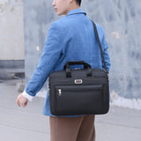 17 inch Laptop Bag Waterproof Notebook Shoulder Bag Business Briefcase S