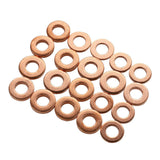 300Pcs Copper Diesel Injector Washers Fuel Set Seal Rings Assortment Kit UK