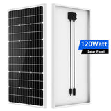 120WSolar Panel Mono Battery Charger