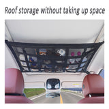 Extra Large Elastic Storage Net 30 Compartments for Cargo Van Motorhome 90*65CM