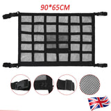 Extra Large Elastic Storage Net 30 Compartments for Cargo Van Motorhome 90*65CM