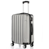 Lightweight 28in Hard Shell Travel Carry On Hand Cabin Luggage Suitcase, Approved for Ryanair Priority, British Airways