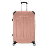 3 Pcs Suitcase Lightweight ABS Carry-on Hand Luggage 4 Spinner Wheels Trolley Case