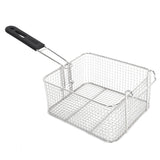 【Old Code-34568414】ZOKOP EH82 2500W 220-240V 12.7QT/12L Stainless Steel Double Cylinder Electric Fryer UK Plug