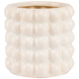 Seville Collection Cream Bubble Planter