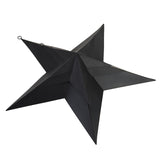 Matt Black Convexed Star