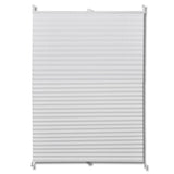 Plisse Blind 70x100cm White Pleated Blind