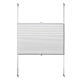 Plisse Blind 70x100cm White Pleated Blind