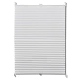 Plisse Blind 70x125cm White Pleated Blind