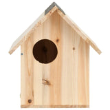 vidaXL Squirrel House Solid Firwood 26x25x29 cm