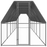 vidaXL Chicken Cage 2x12x2 m Galvanised Steel