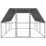 vidaXL Chicken Cage 3x6x2 m Galvanised Steel