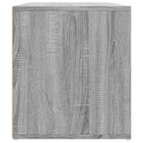 vidaXL Corner Cabinet Grey Sonoma 200x40x45 cm Engineered Wood