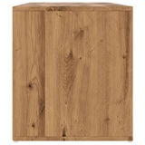 vidaXL Corner Cabinet Artisian Oak 200x40x45 cm Engineered Wood