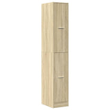 vidaXL Apothecary Cabinet?Sonoma Oak 30x41x174.5 cm Engineered Wood