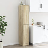 vidaXL Apothecary Cabinet?Sonoma Oak 30x41x174.5 cm Engineered Wood