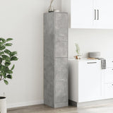 vidaXL Apothecary Cabinet?Concrete Grey 30x41x174.5 cm Engineered Wood