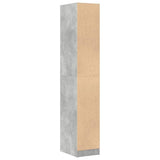 vidaXL Apothecary Cabinet?Concrete Grey 30x41x174.5 cm Engineered Wood