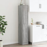 vidaXL Apothecary Cabinet?Grey Sonoma 30x41x174.5 cm Engineered Wood