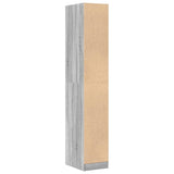 vidaXL Apothecary Cabinet?Grey Sonoma 30x41x174.5 cm Engineered Wood