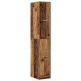 vidaXL Apothecary Cabinet?Old Wood 30x41x174.5 cm Engineered Wood