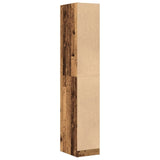 vidaXL Apothecary Cabinet?Old Wood 30x41x174.5 cm Engineered Wood